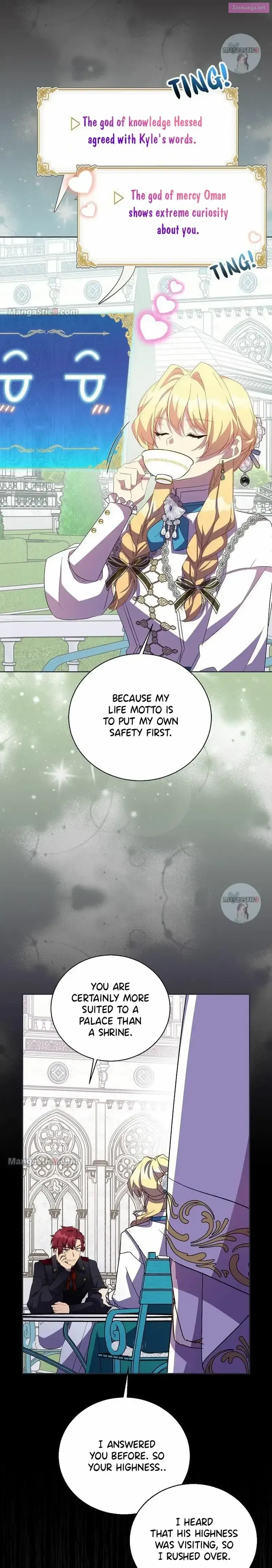 I’m a Fake Saintess but the Gods are Obsessed Zinmanga X Chapter 49 Page 12