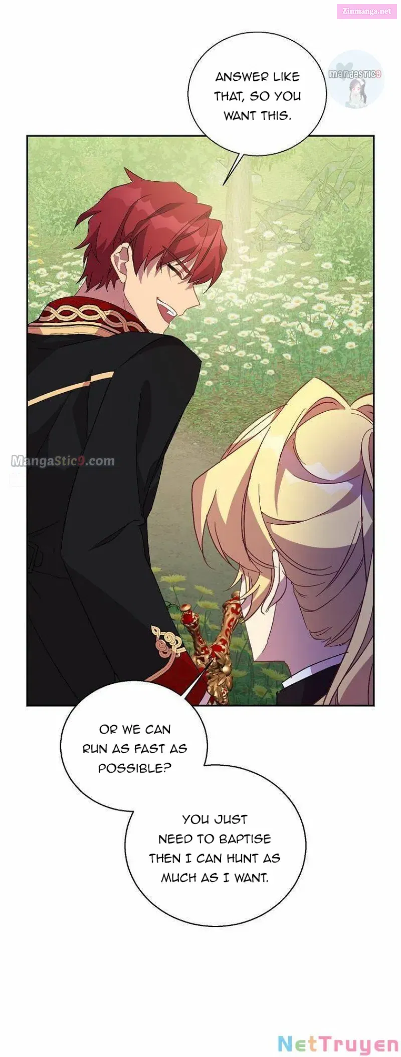 I’m a Fake Saintess but the Gods are Obsessed Zinmanga X Chapter 42 Page 58