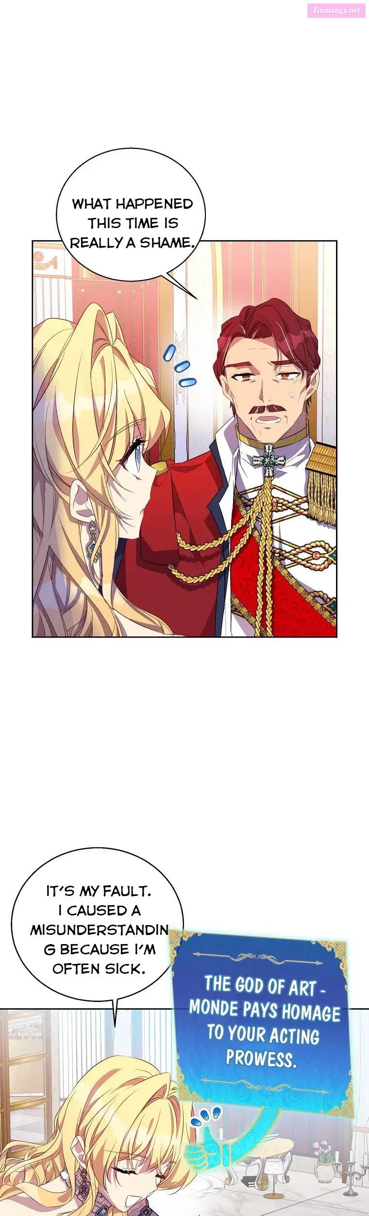 I’m a Fake Saintess but the Gods are Obsessed Zinmanga X Chapter 35 Page 22
