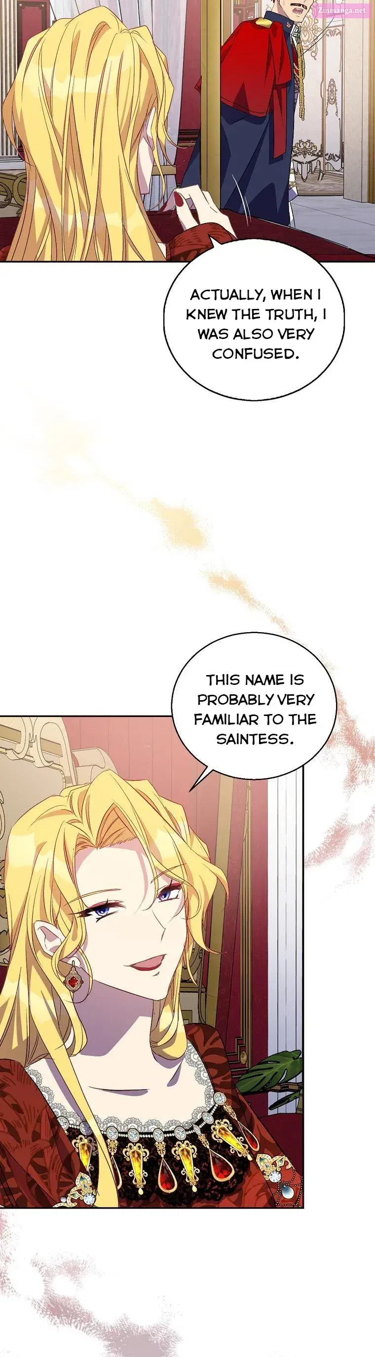 I’m a Fake Saintess but the Gods are Obsessed Zinmanga X Chapter 33 Page 25