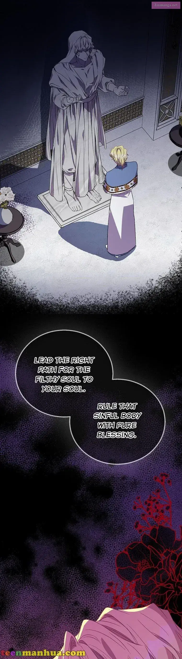 I’m a Fake Saintess but the Gods are Obsessed Zinmanga X Chapter 28 Page 36