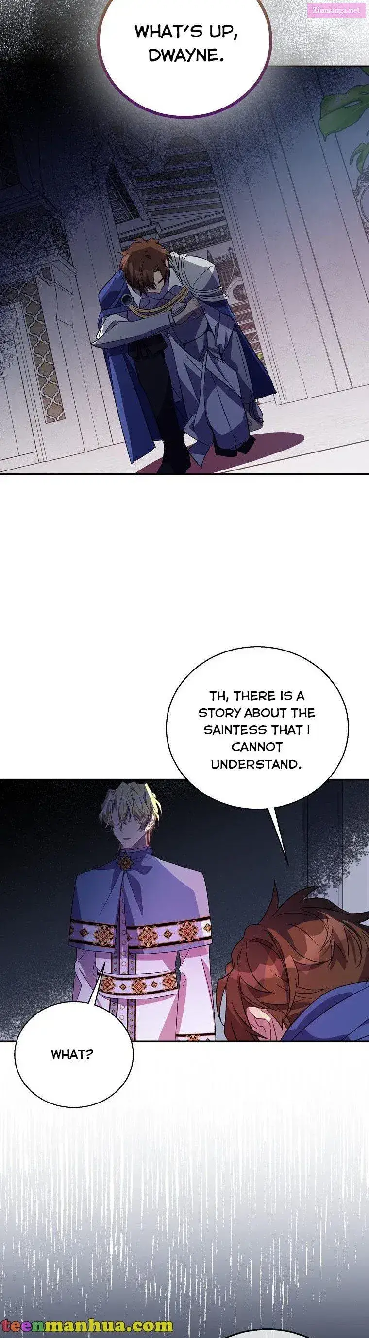 I’m a Fake Saintess but the Gods are Obsessed Zinmanga X Chapter 28 Page 38