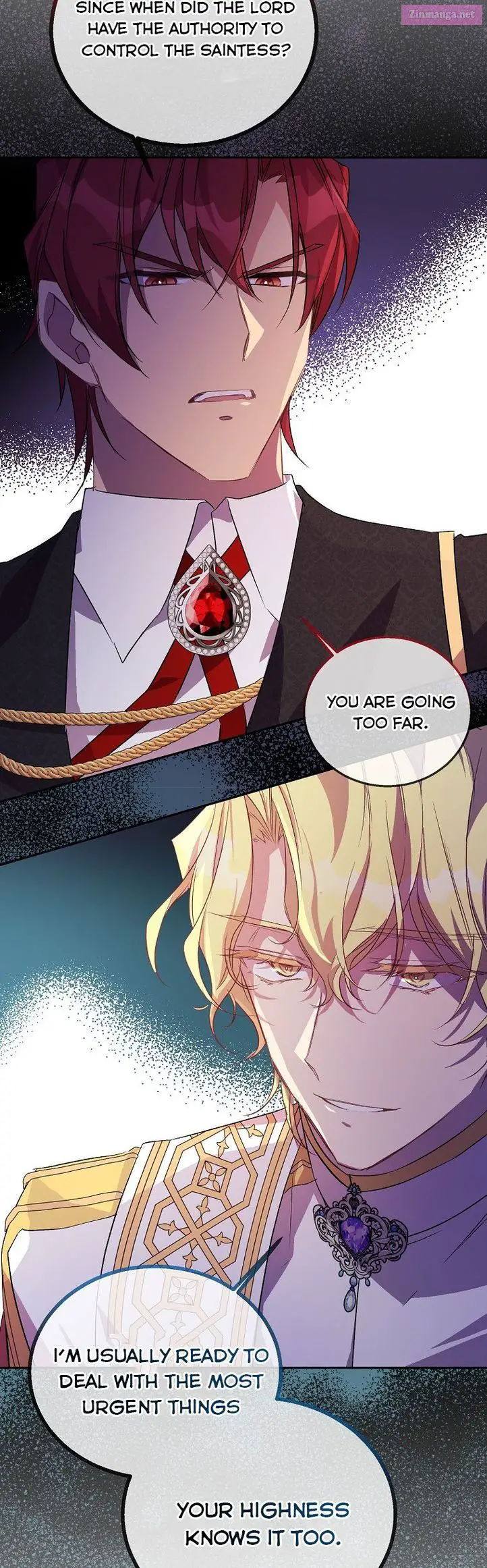 I’m a Fake Saintess but the Gods are Obsessed Zinmanga X Chapter 18 Page 9