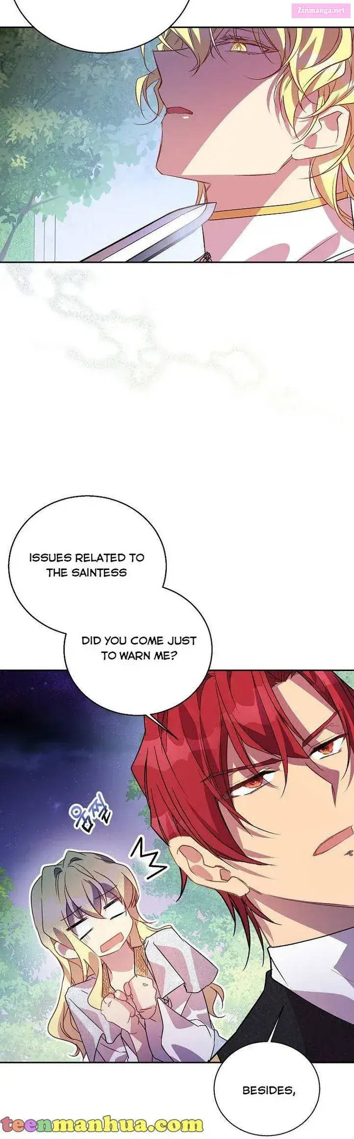 I’m a Fake Saintess but the Gods are Obsessed Zinmanga X Chapter 18 Page 13