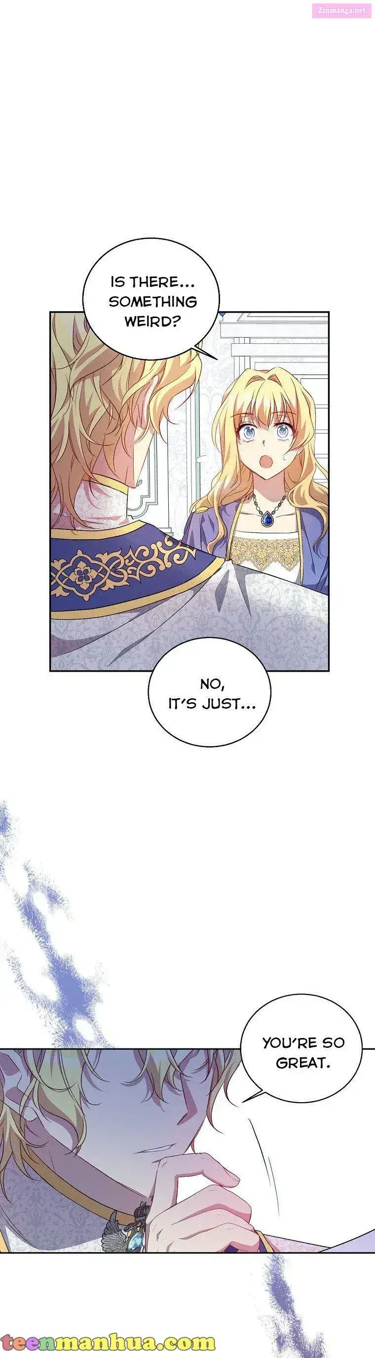 I’m a Fake Saintess but the Gods are Obsessed Zinmanga X Chapter 7 Page 2