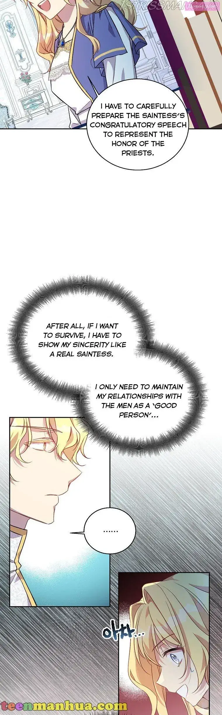 I’m a Fake Saintess but the Gods are Obsessed Zinmanga X Chapter 6 Page 34