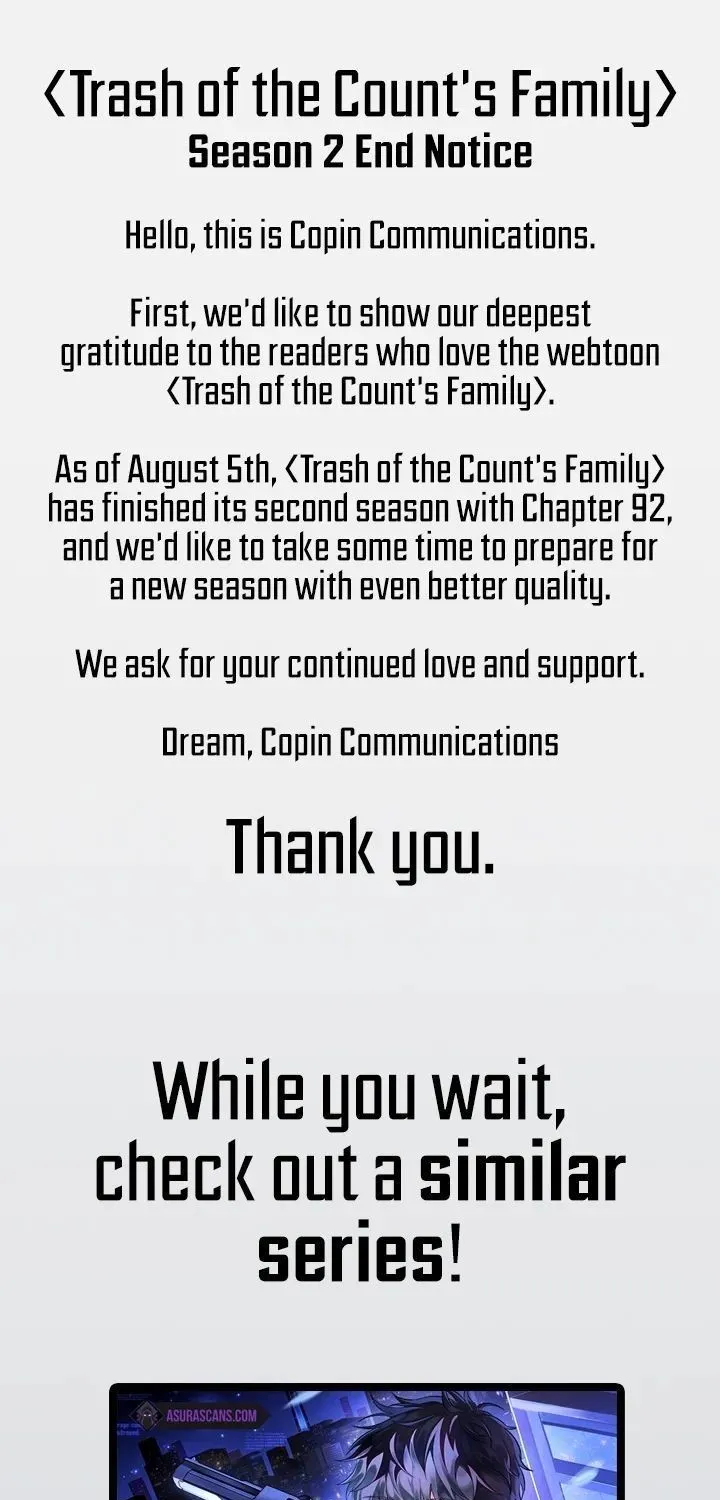 Lout Of Count's Family Zinmanga X Chapter 92.5 Page 1