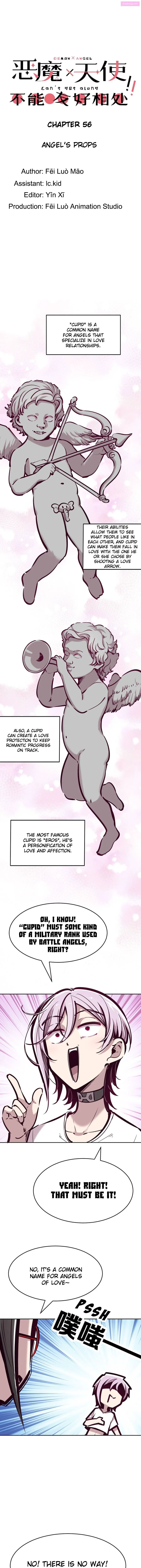 Demon X Angel, Can’t Get Along! Zinmanga X Chapter 56 Page 1