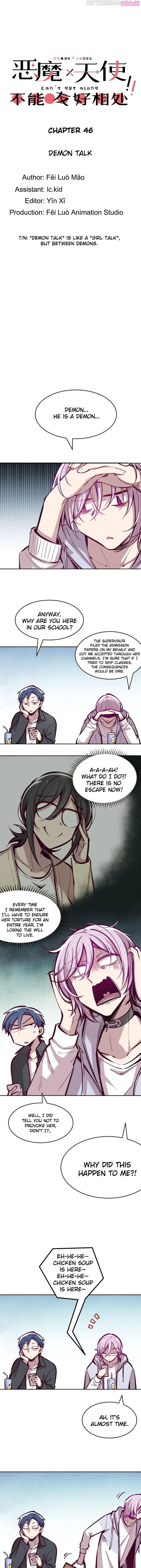 Demon X Angel, Can’t Get Along! Zinmanga X Chapter 46 Page 1
