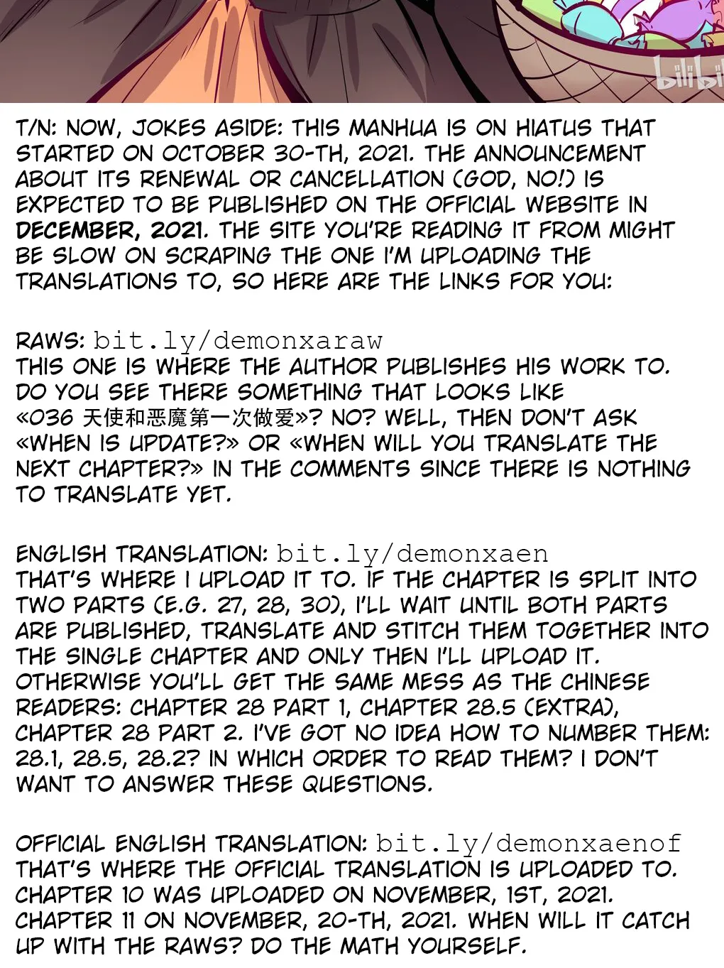 Demon X Angel, Can’t Get Along! Zinmanga X Chapter 35 Page 116