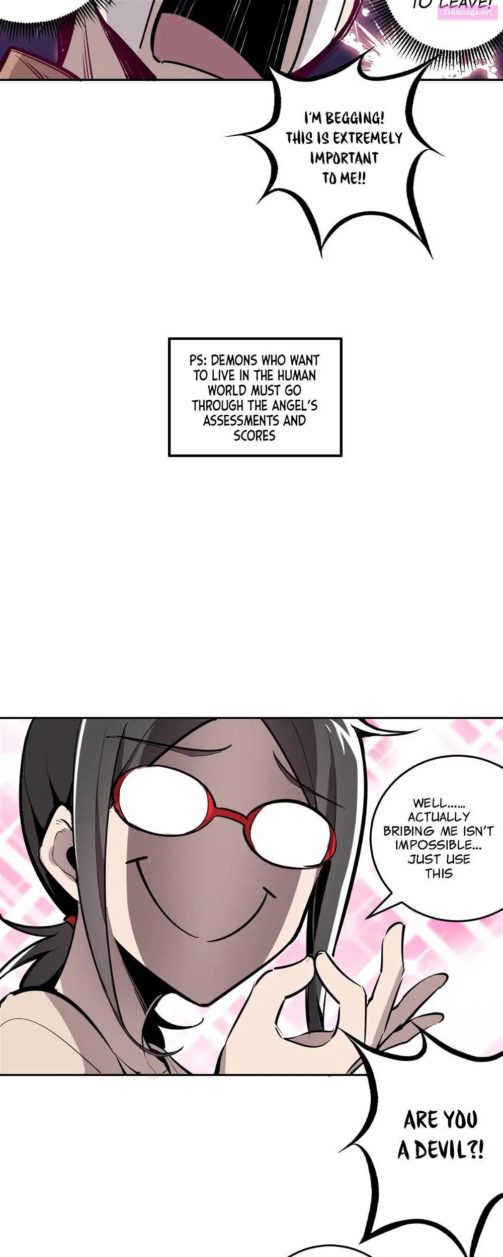 Demon X Angel, Can’t Get Along! Zinmanga X Chapter 1 Page 28
