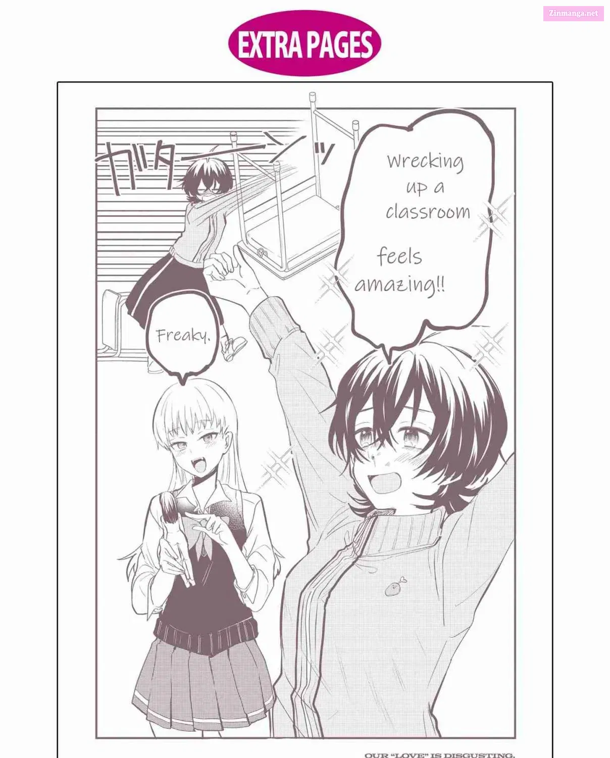 Bokura no Ai wa Kimochi Warui Zinmanga X Chapter 5.5 Page 9