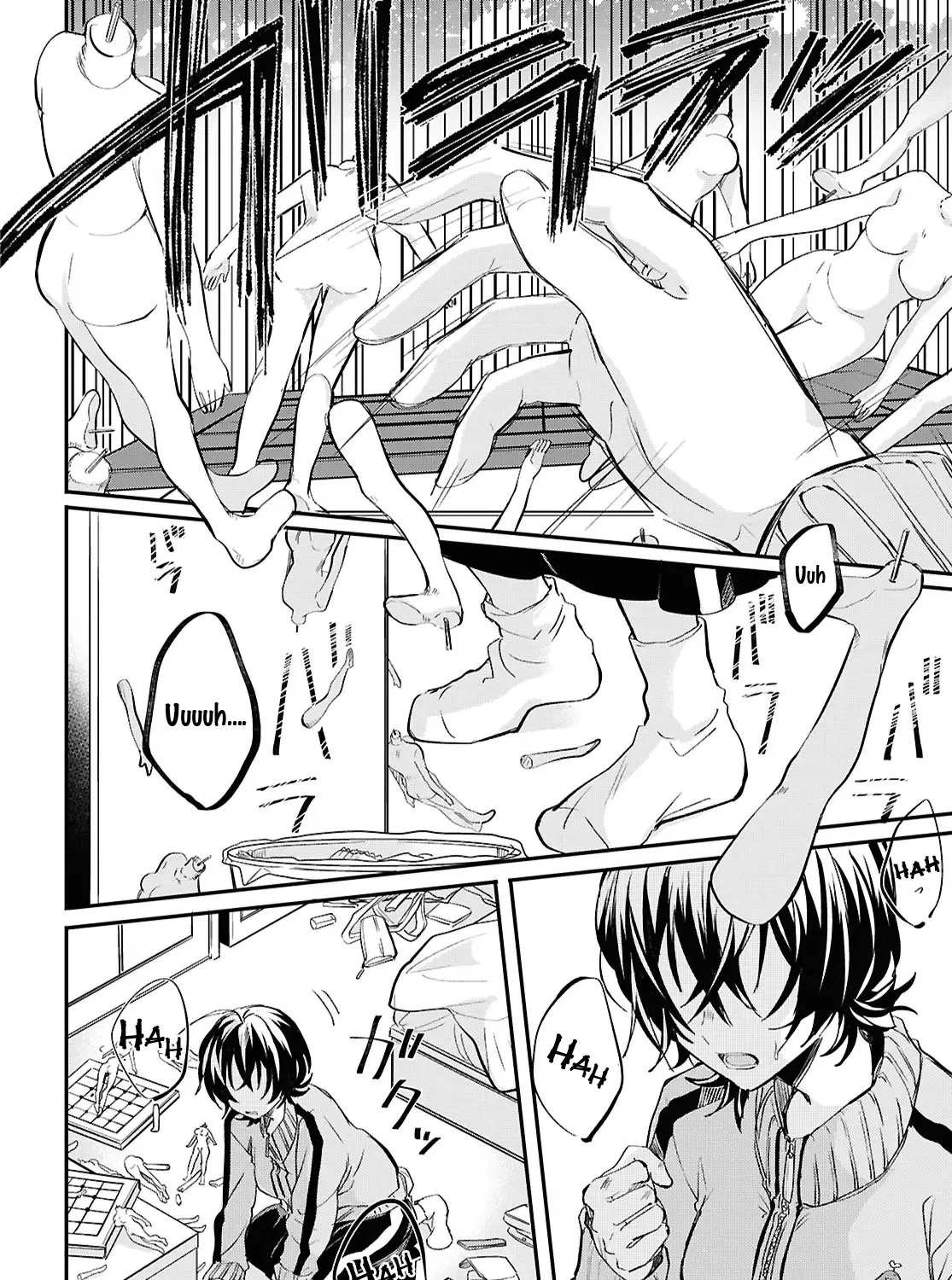 Bokura no Ai wa Kimochi Warui Zinmanga X Chapter 5 Page 57
