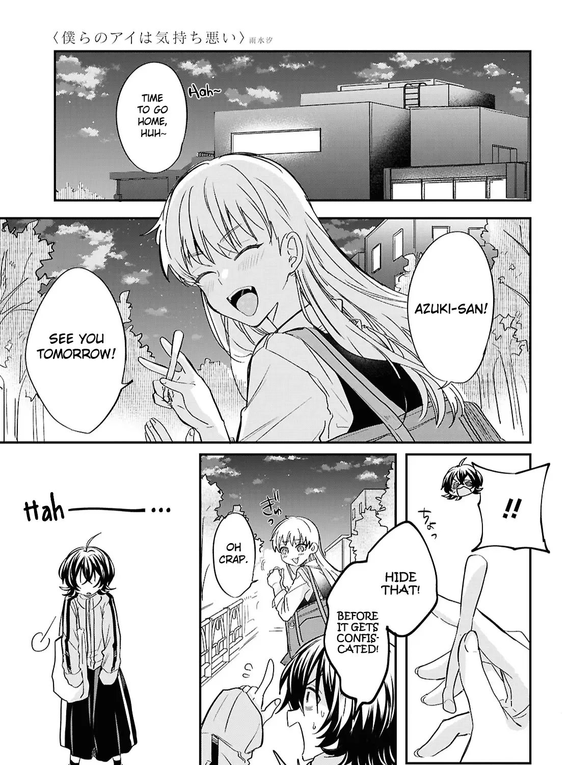 Bokura no Ai wa Kimochi Warui Zinmanga X Chapter 3 Page 57