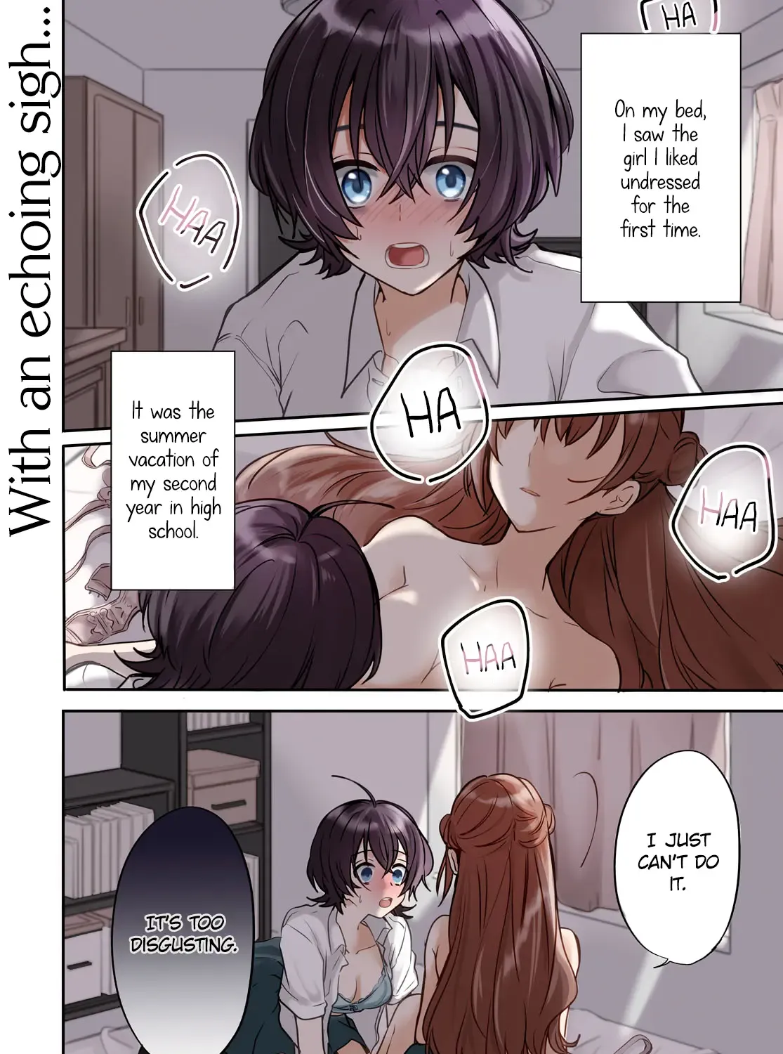Bokura no Ai wa Kimochi Warui Zinmanga X Chapter 1 Page 1