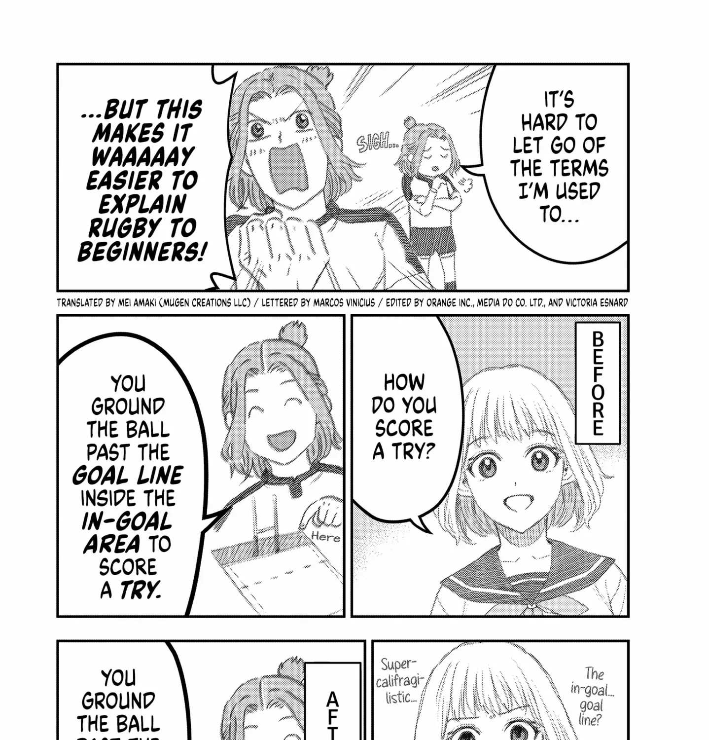 Rugby Rumble Zinmanga X Chapter 50.5 Page 3