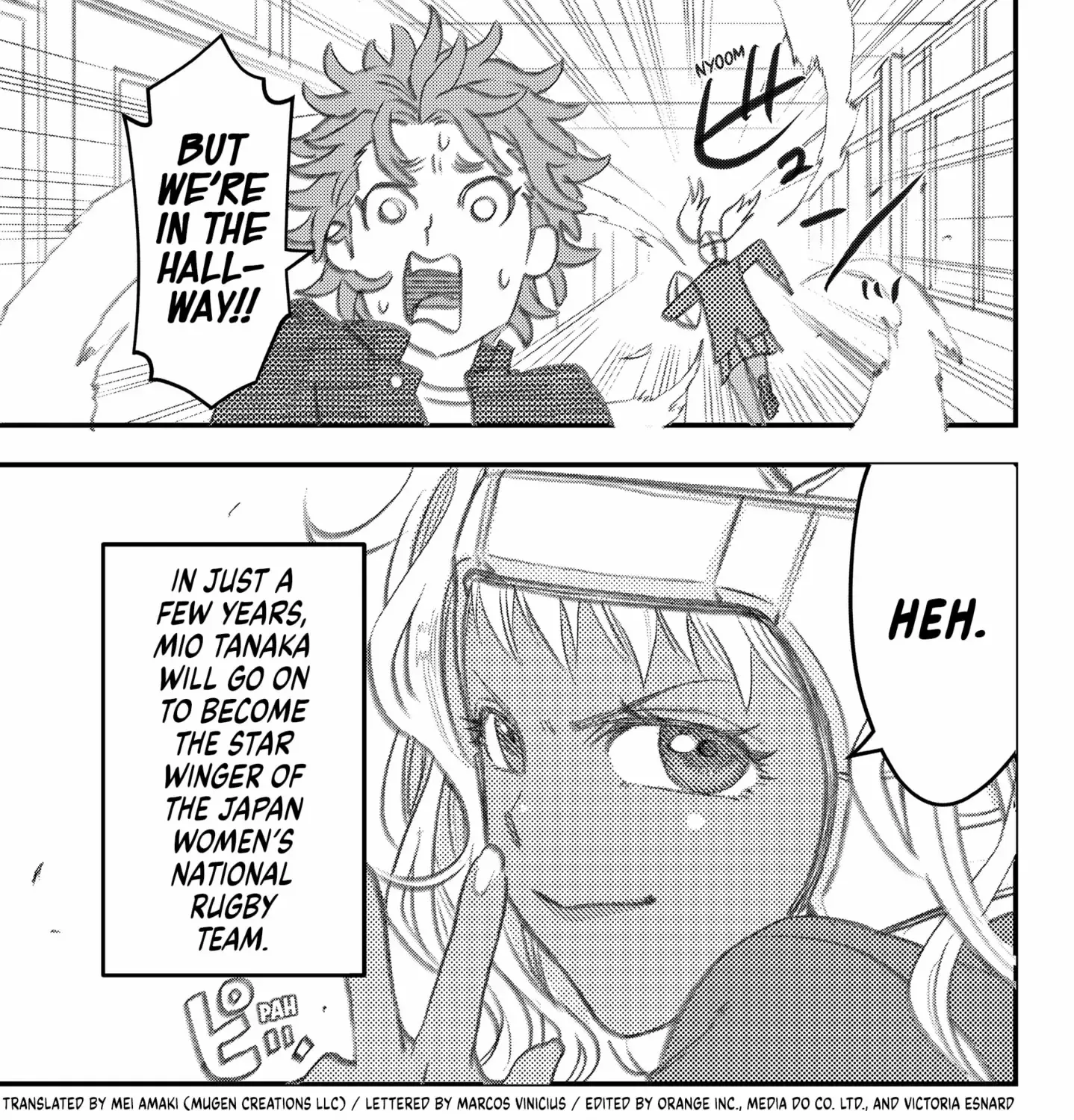 Rugby Rumble Zinmanga X Chapter 45.5 Page 3