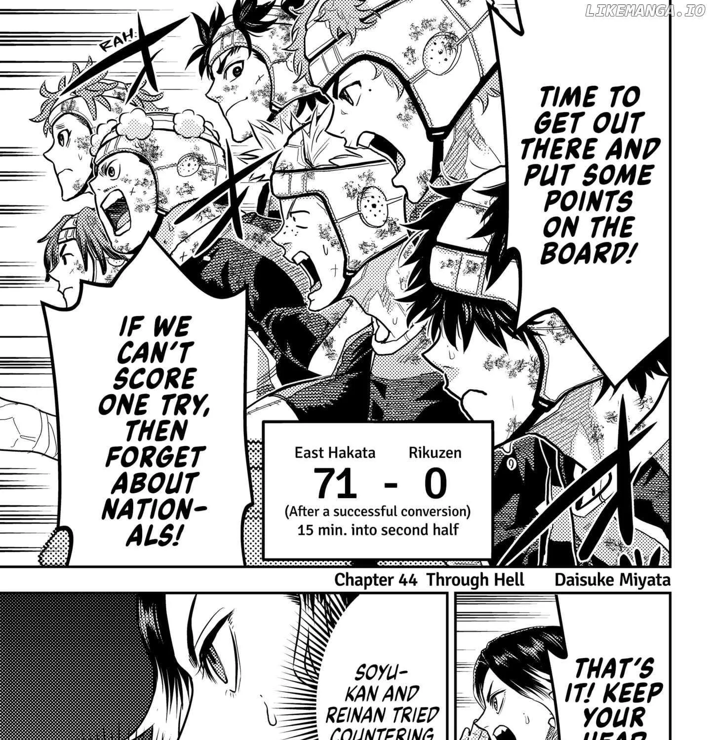 Rugby Rumble Zinmanga X Chapter 44 Page 1