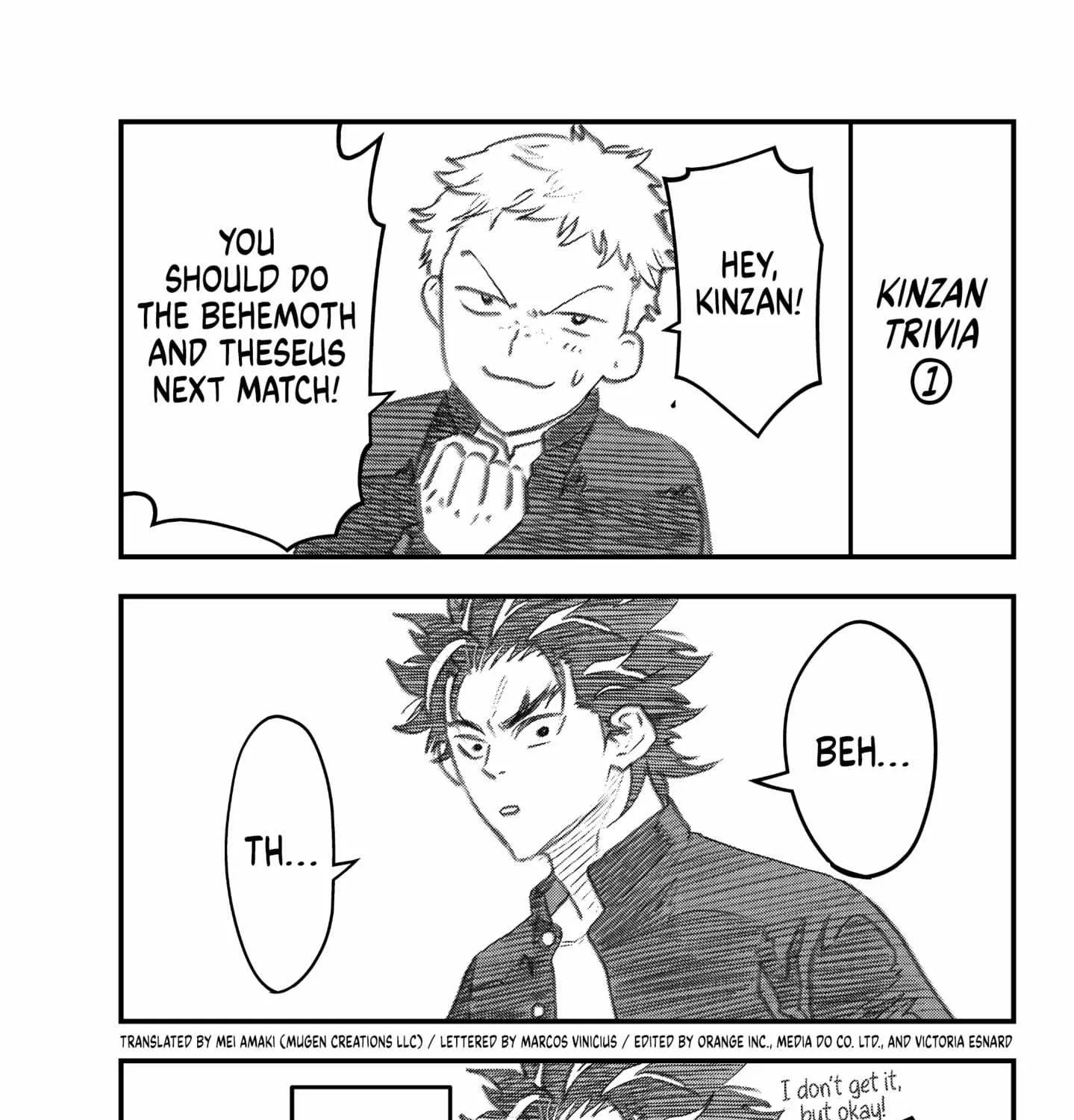 Rugby Rumble Zinmanga X Chapter 30.5 Page 1