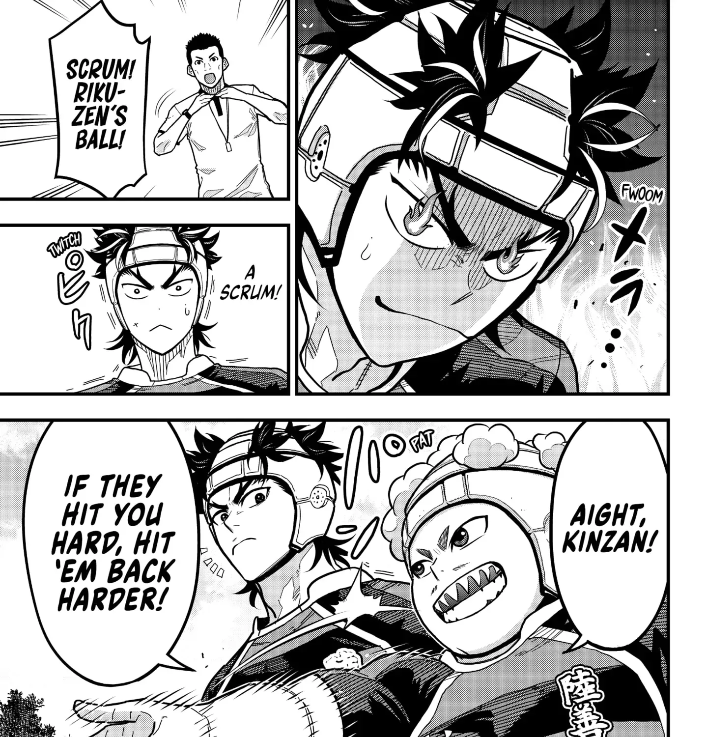 Rugby Rumble Zinmanga X Chapter 25 Page 10