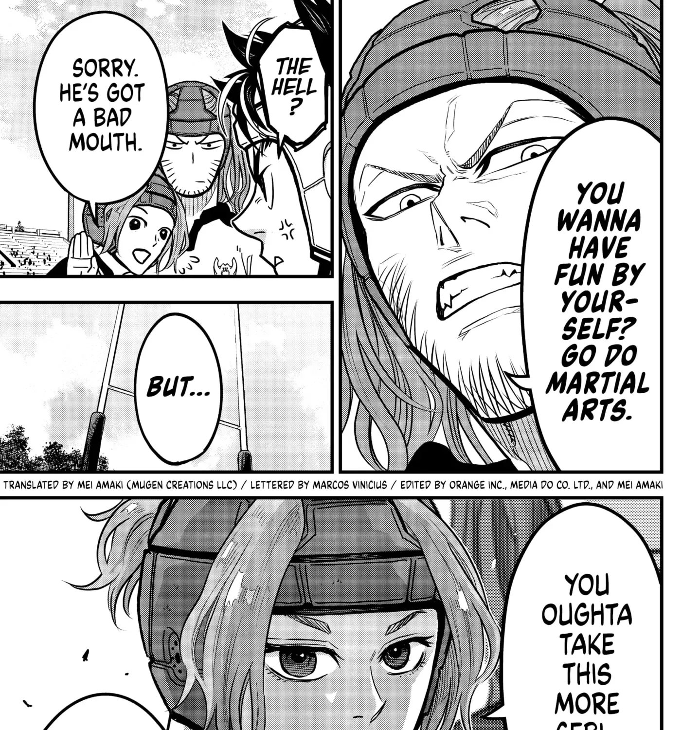 Rugby Rumble Zinmanga X Chapter 25 Page 34