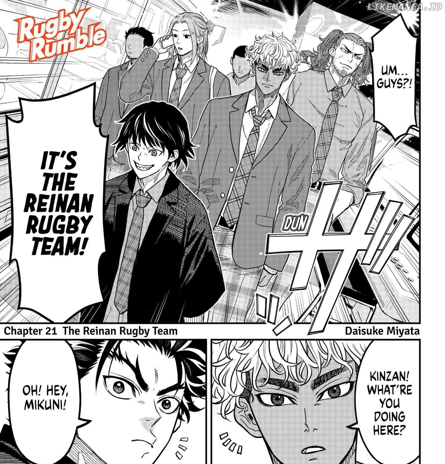 Rugby Rumble Zinmanga X Chapter 21 Page 2