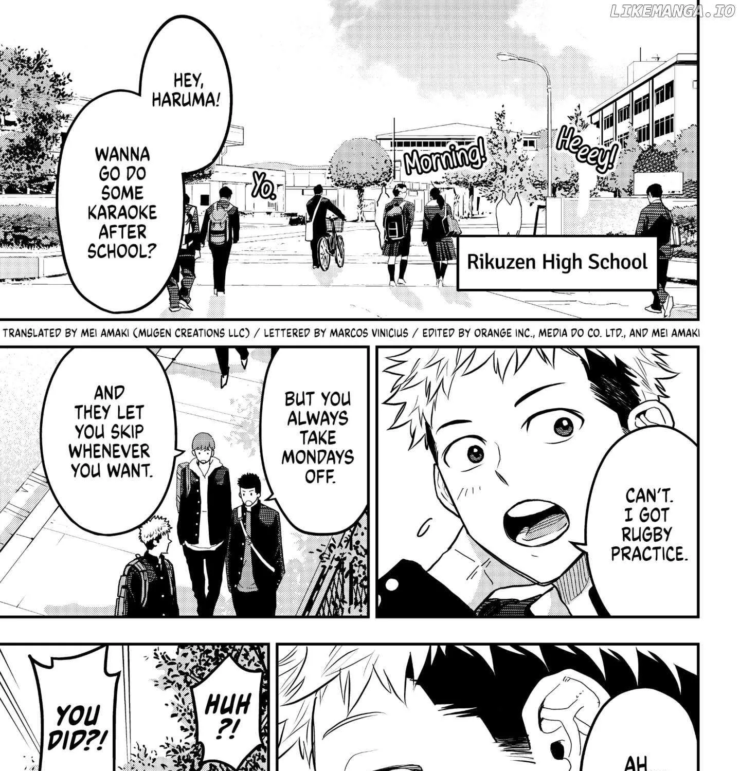 Rugby Rumble Zinmanga X Chapter 20 Page 2