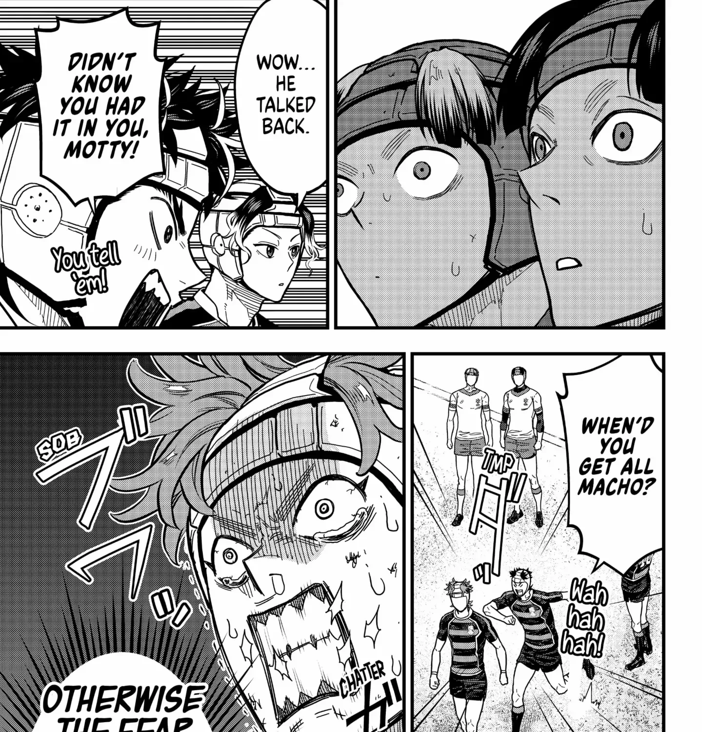 Rugby Rumble Zinmanga X Chapter 16 Page 10