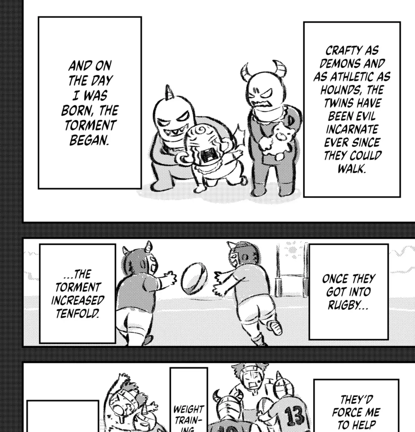 Rugby Rumble Zinmanga X Chapter 8 Page 19