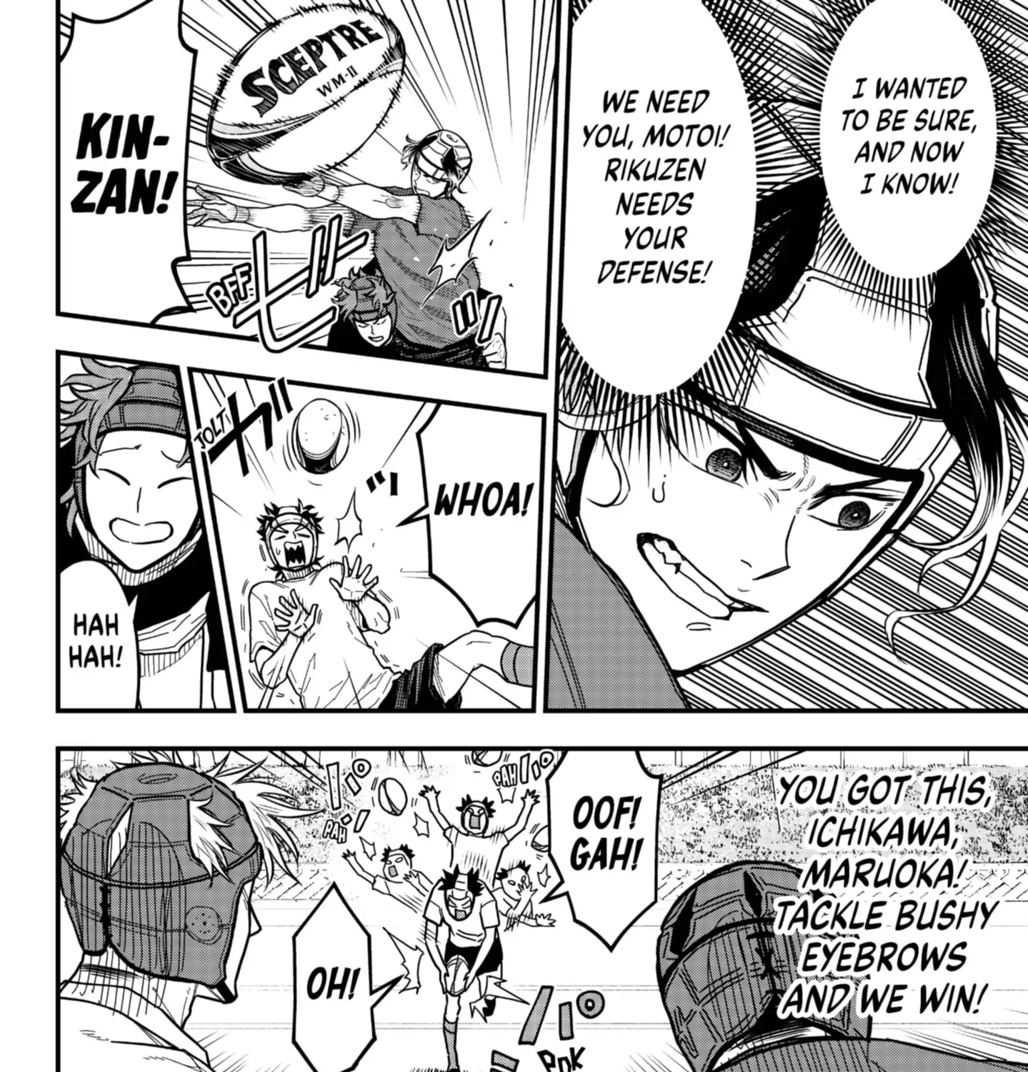 Rugby Rumble Zinmanga X Chapter 8 Page 43