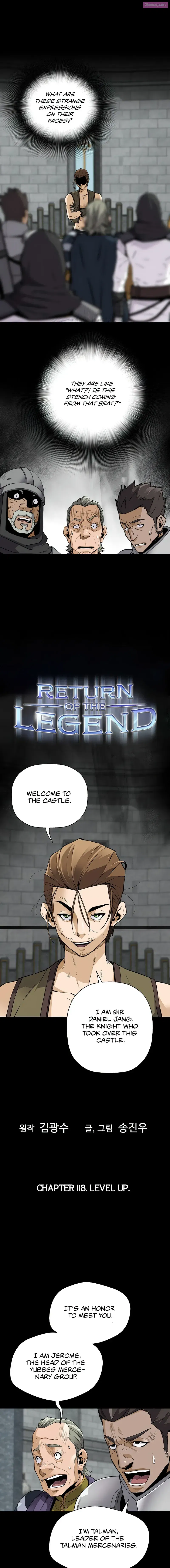 Return of the Legend Zinmanga X Chapter 118 Page 1