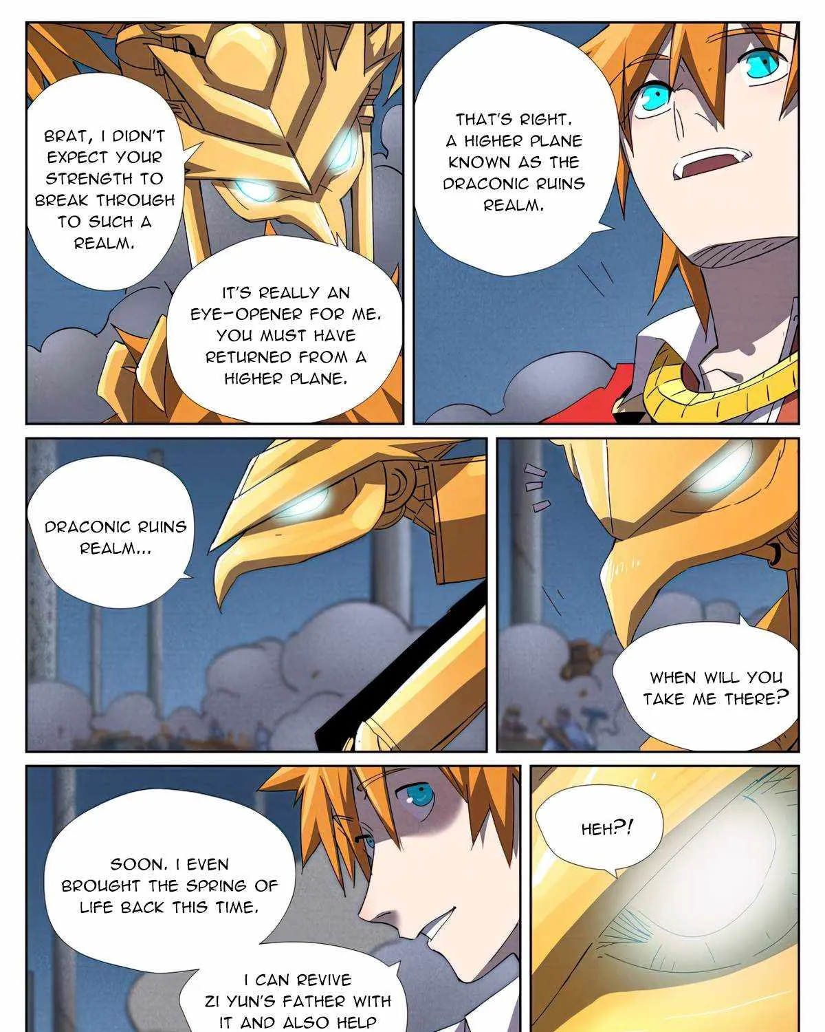 Tales Of Demons And Gods Zinmanga X Chapter 453.1 Page 19