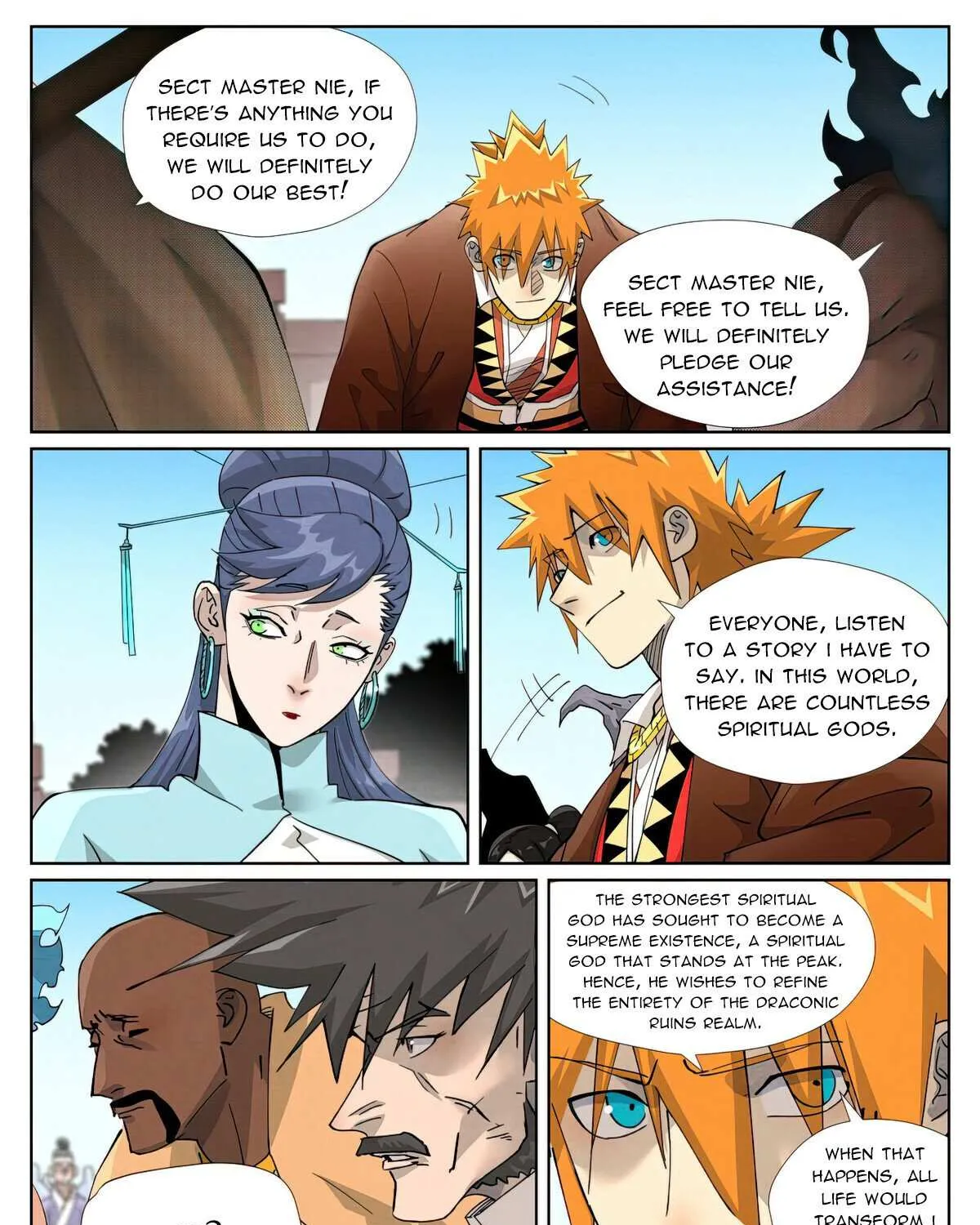Tales Of Demons And Gods Zinmanga X Chapter 448.6 Page 17