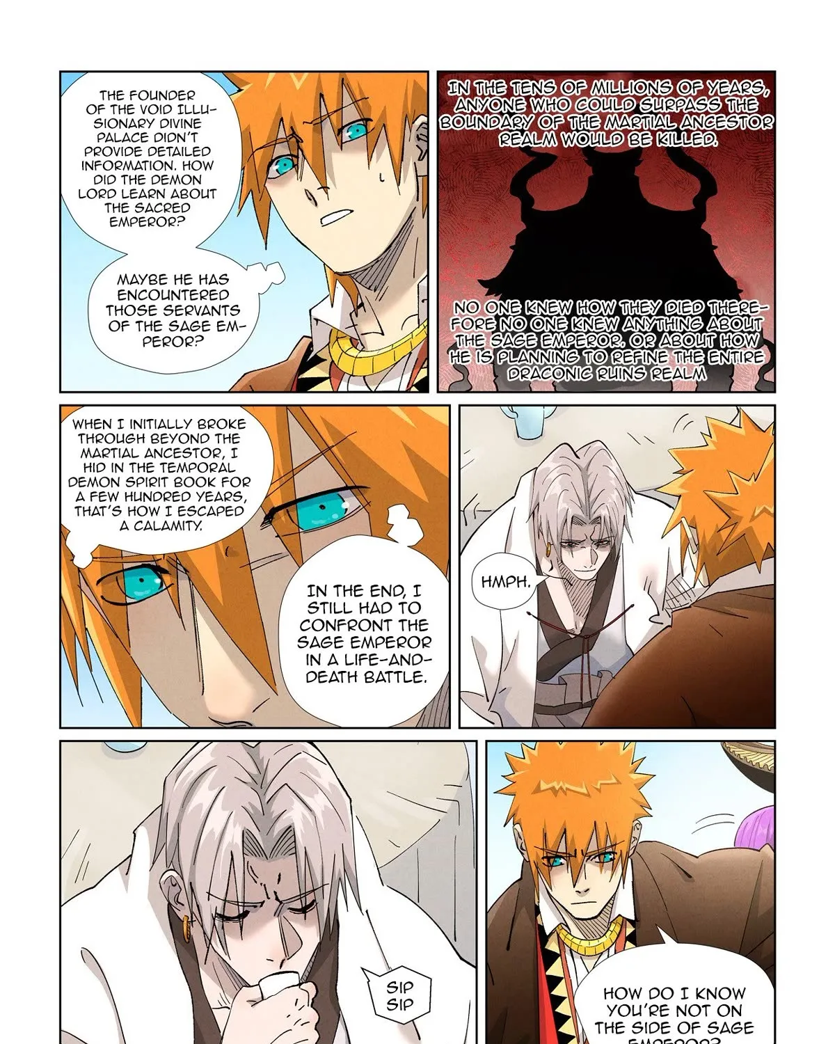 Tales Of Demons And Gods Zinmanga X Chapter 447.5 Page 7