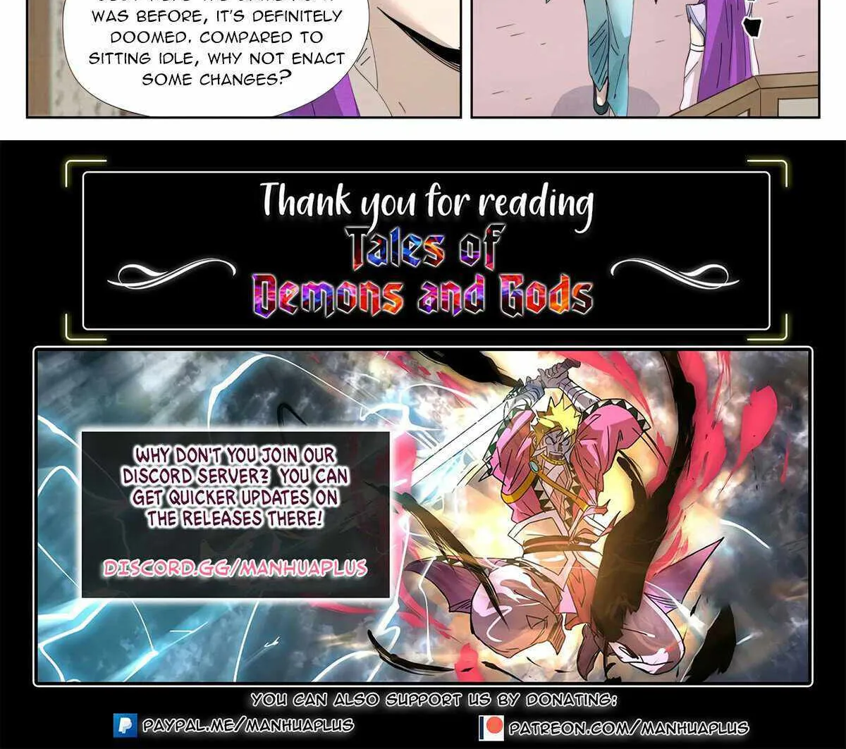 Tales Of Demons And Gods Zinmanga X Chapter 445.2 Page 19