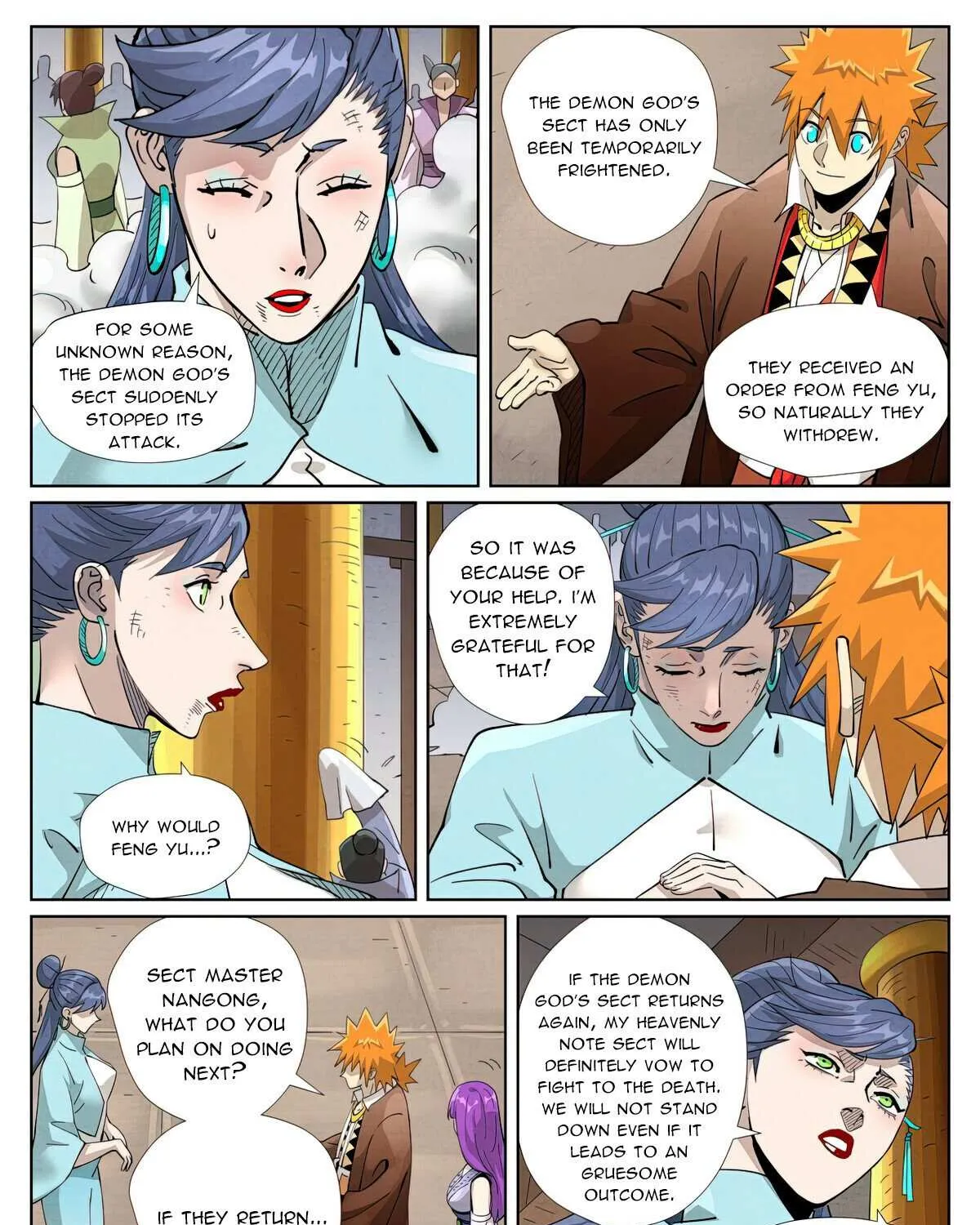Tales Of Demons And Gods Zinmanga X Chapter 442.6 Page 11