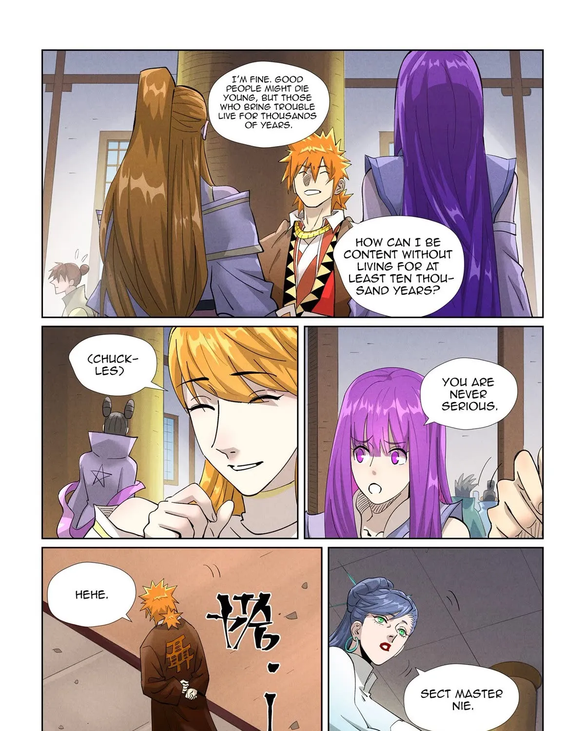 Tales Of Demons And Gods Zinmanga X Chapter 442.5 Page 7