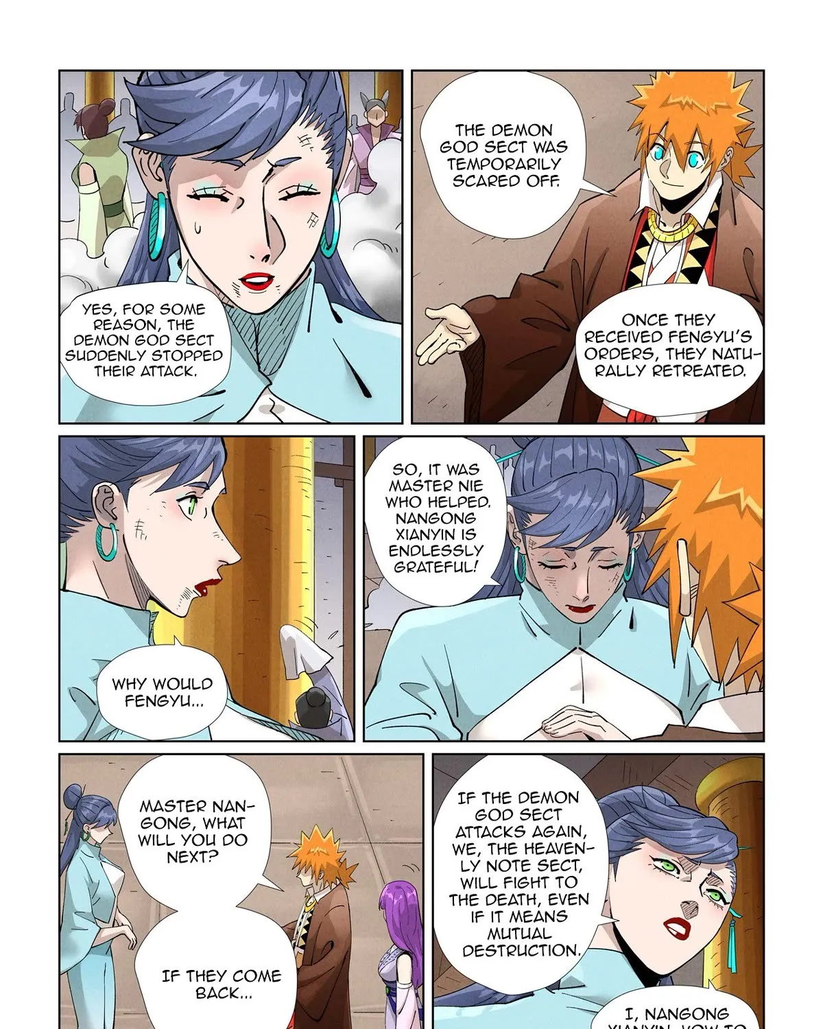 Tales Of Demons And Gods Zinmanga X Chapter 442.5 Page 13