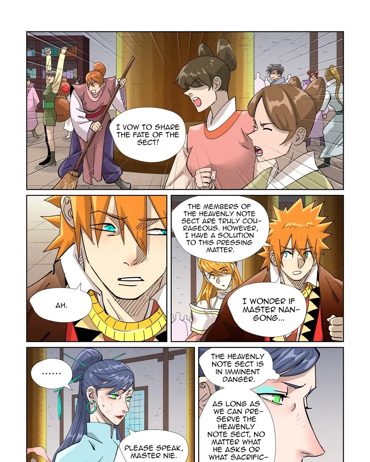 Tales Of Demons And Gods Zinmanga X Chapter 442.5 Page 15