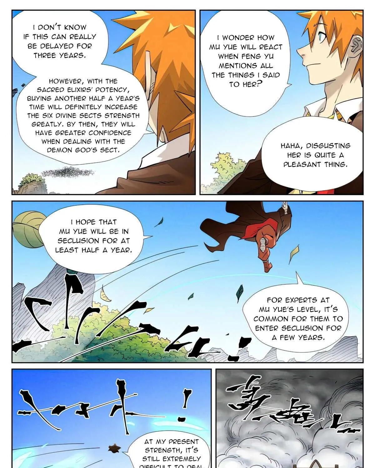 Tales Of Demons And Gods Zinmanga X Chapter 442.1 Page 4