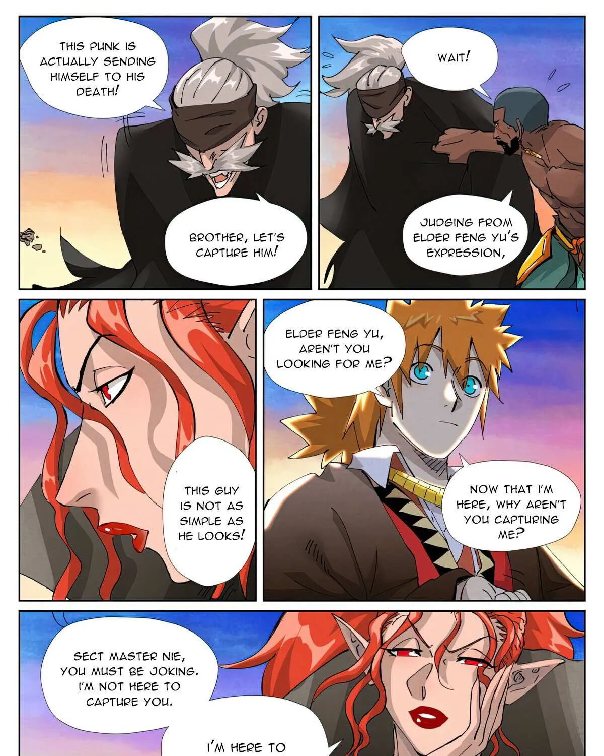 Tales Of Demons And Gods Zinmanga X Chapter 440.1 Page 8