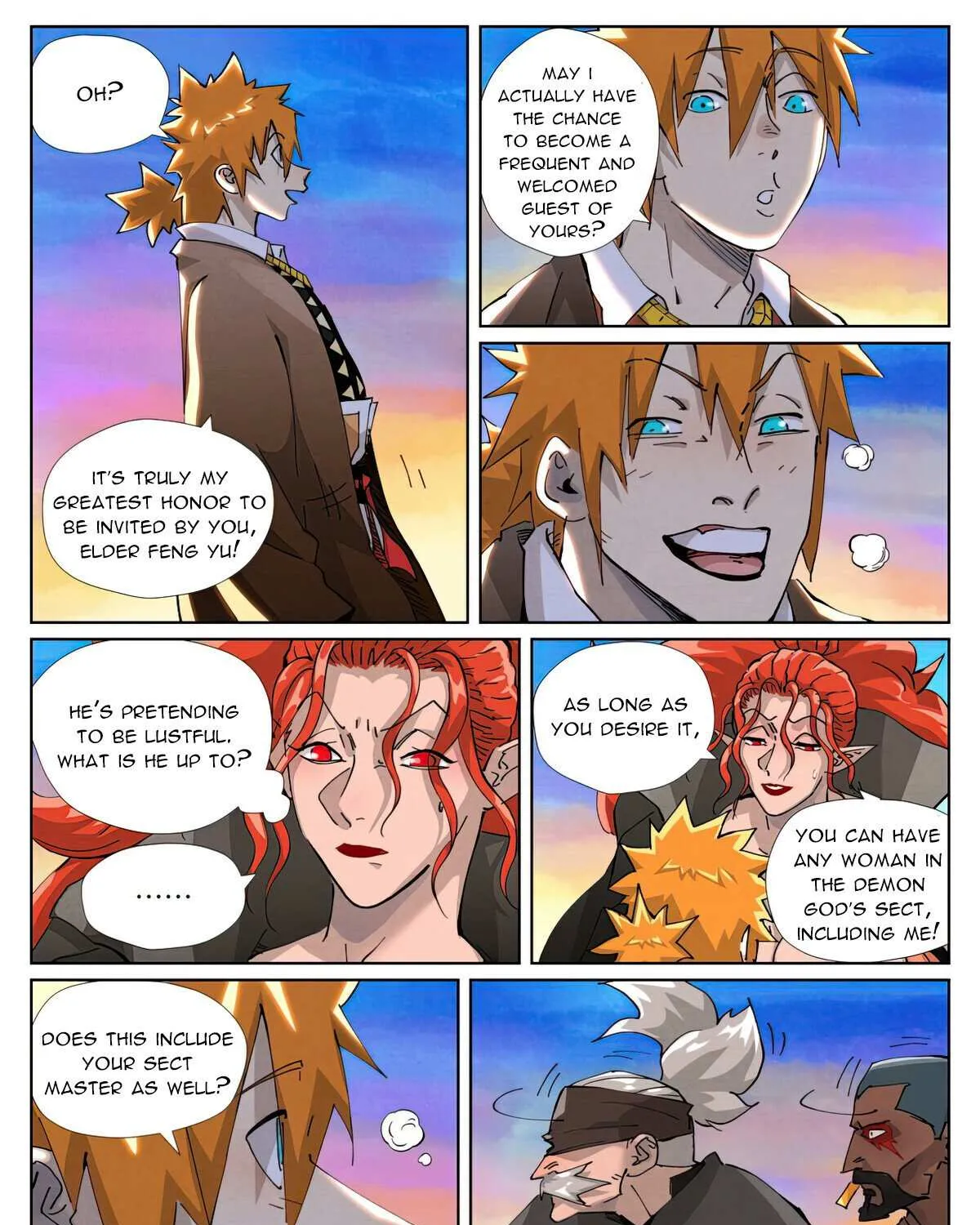 Tales Of Demons And Gods Zinmanga X Chapter 440.1 Page 10