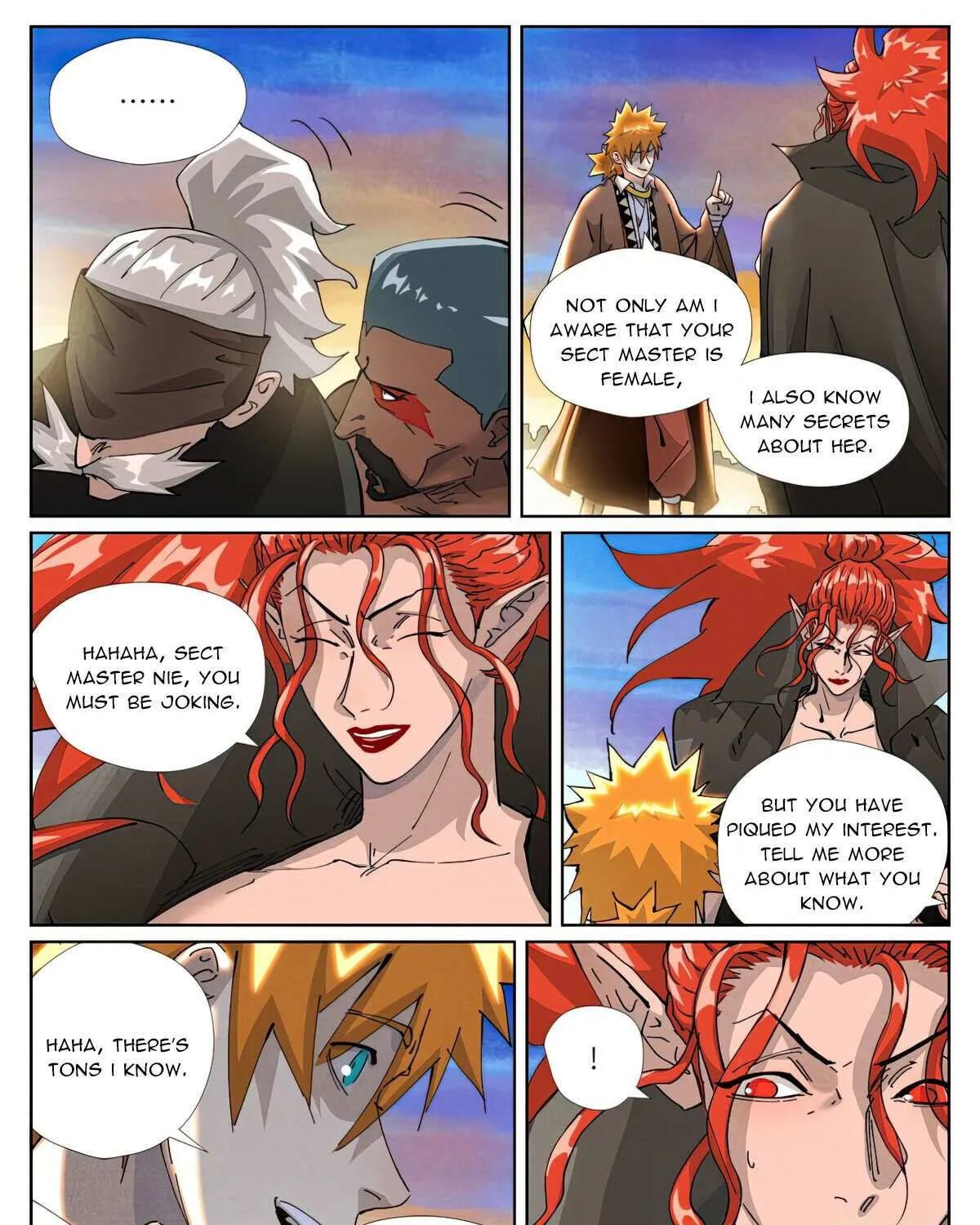 Tales Of Demons And Gods Zinmanga X Chapter 440.1 Page 14