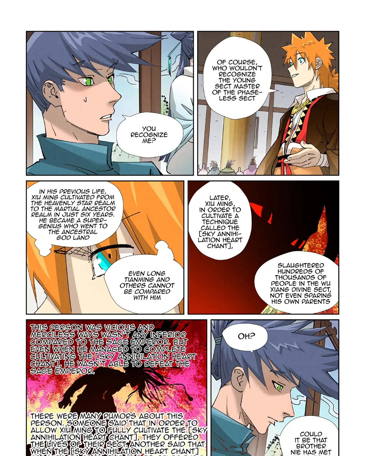Tales Of Demons And Gods Zinmanga X Chapter 433.5 Page 5