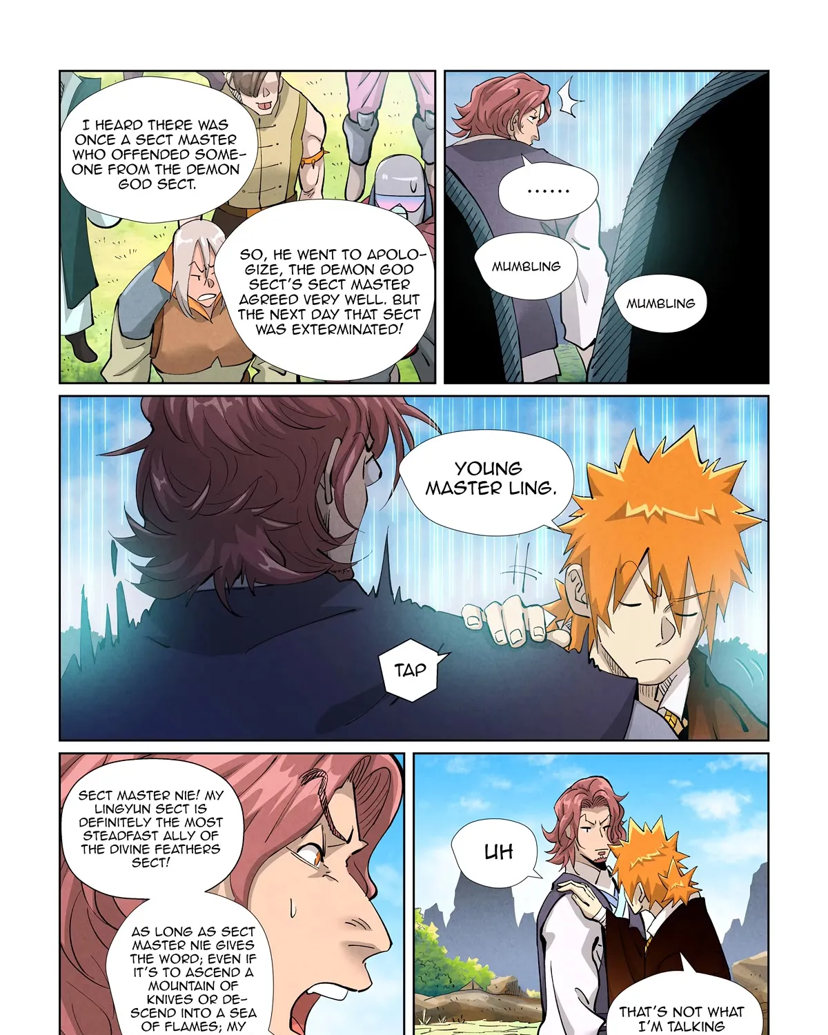 Tales Of Demons And Gods Zinmanga X Chapter 431.2 Page 11