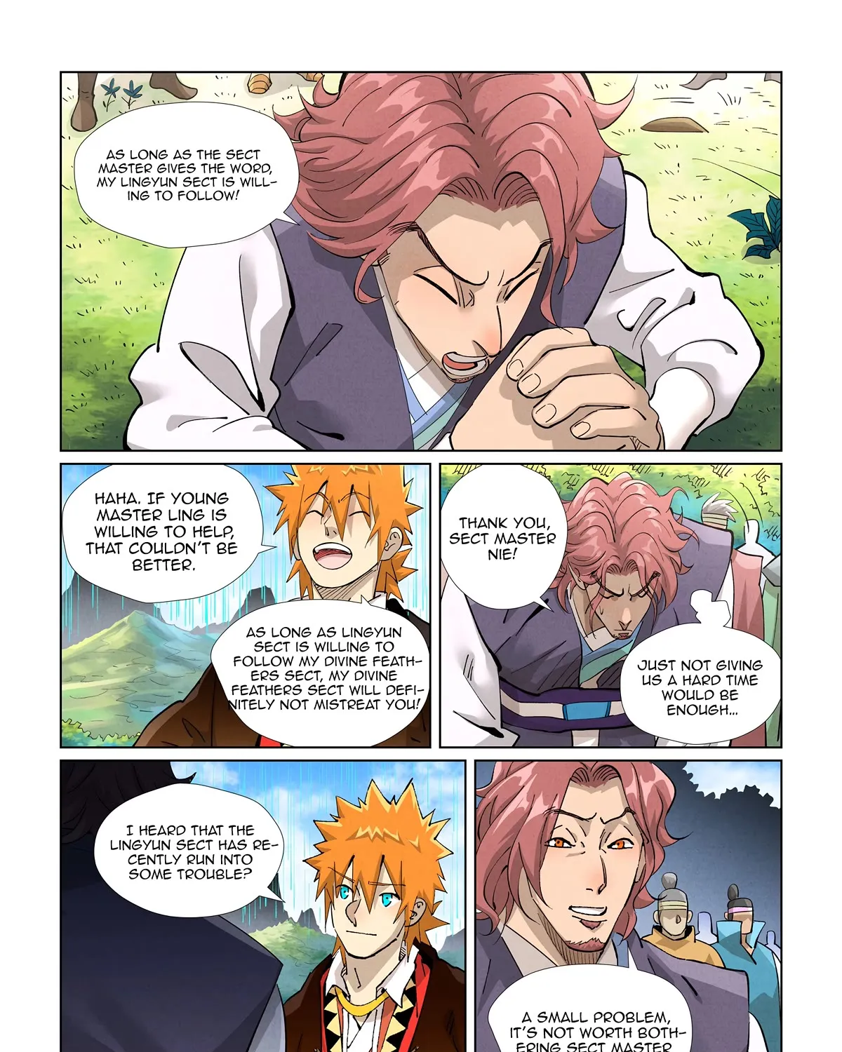 Tales Of Demons And Gods Zinmanga X Chapter 431.2 Page 15