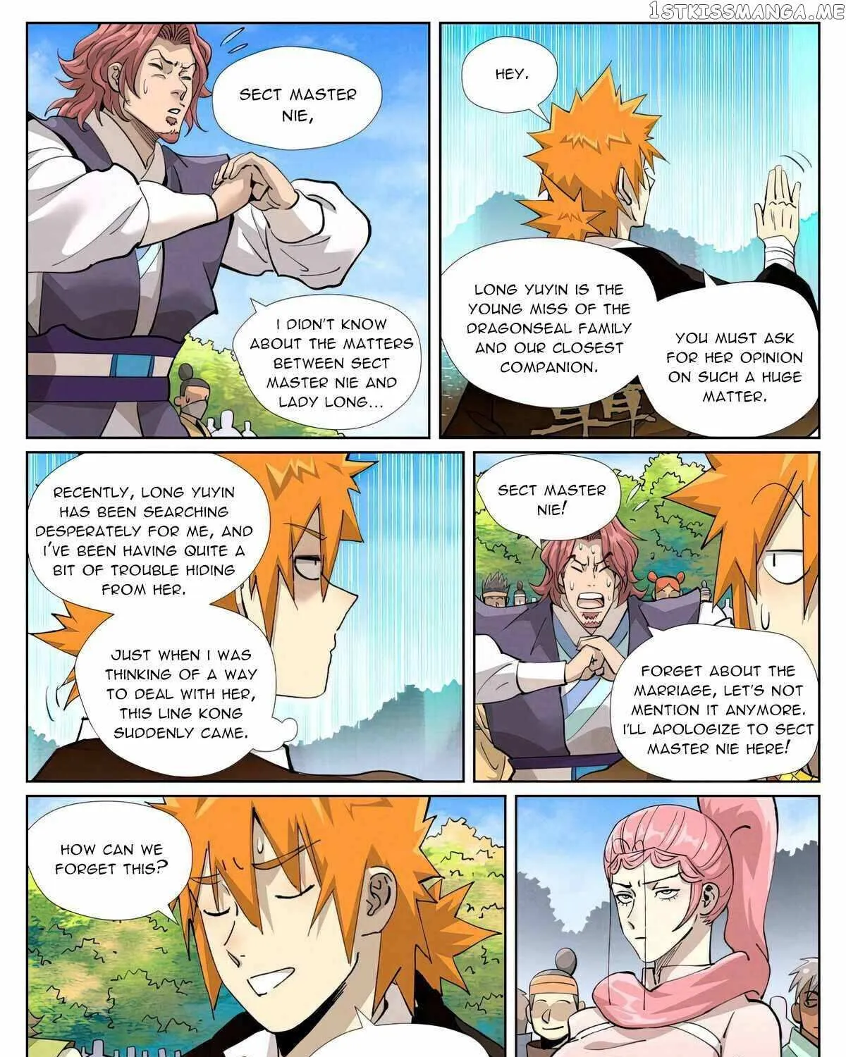 Tales Of Demons And Gods Zinmanga X Chapter 431.1 Page 8