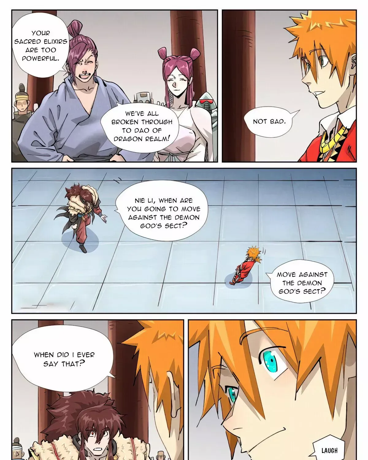Tales Of Demons And Gods Zinmanga X Chapter 429.1 Page 12