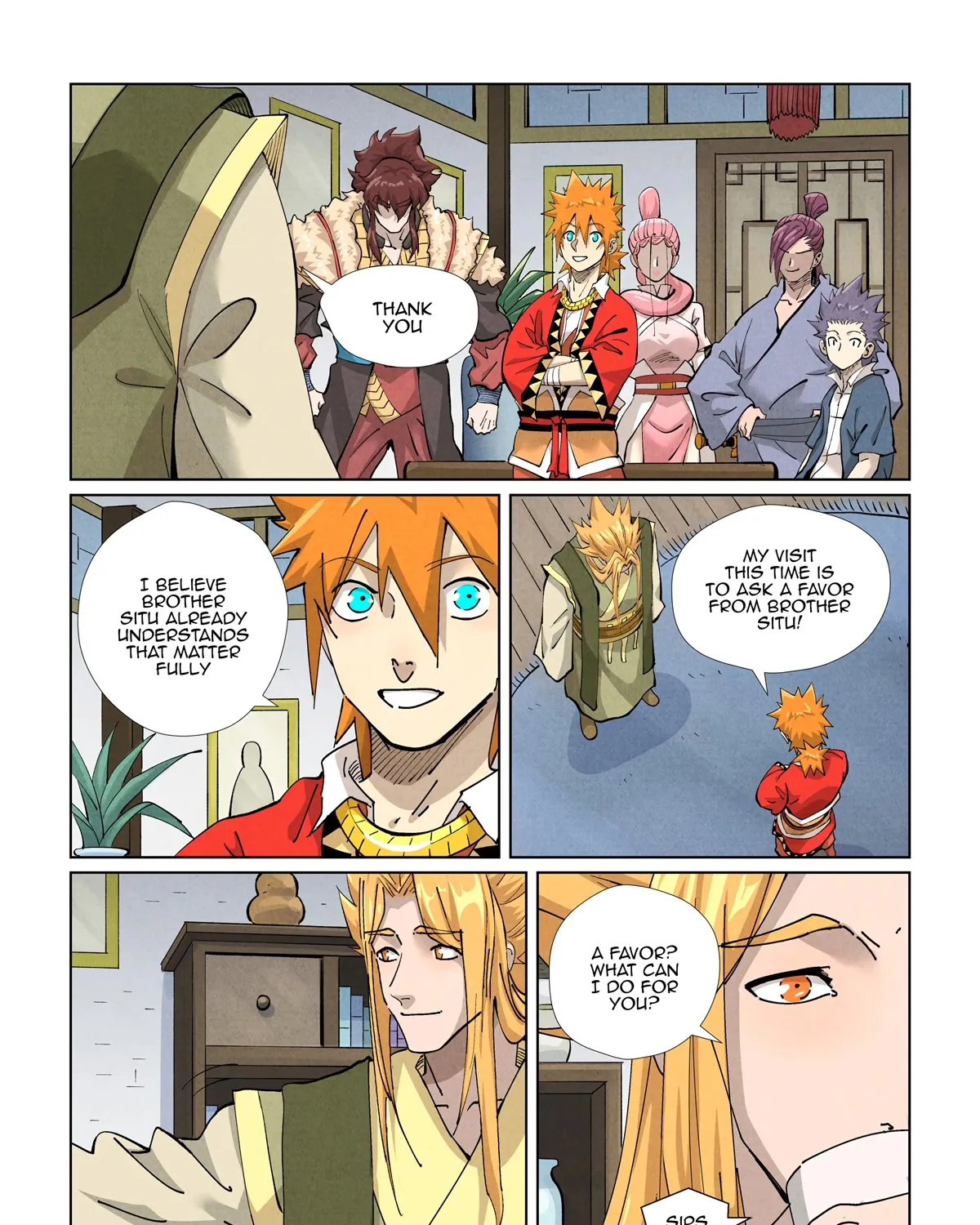 Tales Of Demons And Gods Zinmanga X Chapter 424.5 Page 7