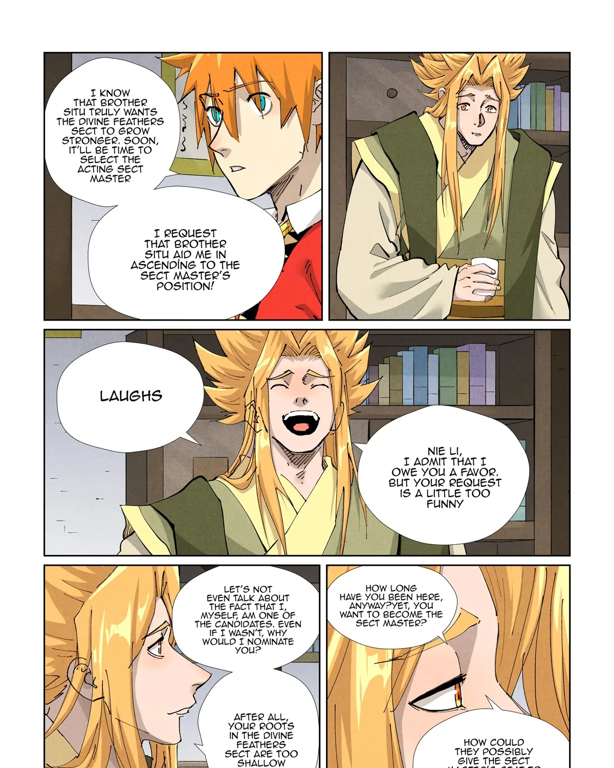Tales Of Demons And Gods Zinmanga X Chapter 424.5 Page 9